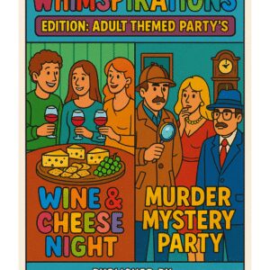 Whimspirations: Edition: Adult Themed Party (Coloring Book)