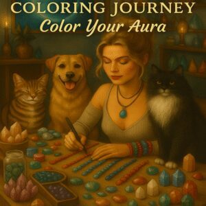 Divinity By De: A Coloring Journey: Color Your Aura (Coloring Book)