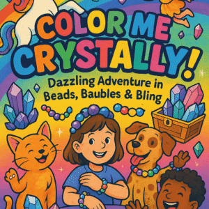 Divinity By De: A Coloring Journey: Color Me Crystally (Coloring Book)